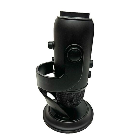 Blue Yeti Blackout BM400BK USB Professional Multi-Pattern Condenser Microphone - Picture 4 of 8